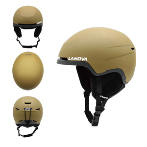Dernier modèle de casque de ski de haute qualité de l'usine Lanova, 6 aérations, DUAL SPORT, casque de snowboard pour adultes et jeunes, casque de ski personnalisé en moulage intégré - Product Image 3
