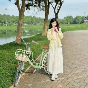 Venta caliente de fábrica 24/26 pulgadas OEM City Bike Mujeres 7 velocidades <span class=keywords><strong>Bicicleta</strong></span> de ciudad para dama <span class=keywords><strong>bicicleta</strong></span> urbana - Product Image 2