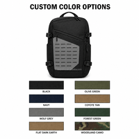 Mochila Táctica Personalizada con Sistema MOLLE, Gran Capacidad, Múltiples Compartimentos, para Laptop, Hidratación, Campismo, Senderismo y Supervivencia
