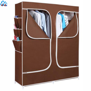 16 Cubes Purple Color Armoire <strong>Wardrobe</strong> Foldable <strong>Wardrobe</strong> <strong>Rack</strong> - Product Image 3