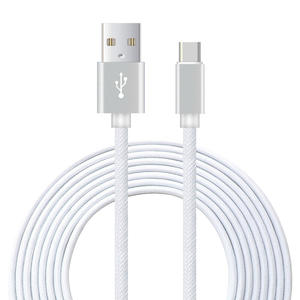 Renkli PVC + balıkçılık net dokuma hızlı şarj kablosu usb mikro yüksek kalite şarj aleti kablosu - Product Image 2