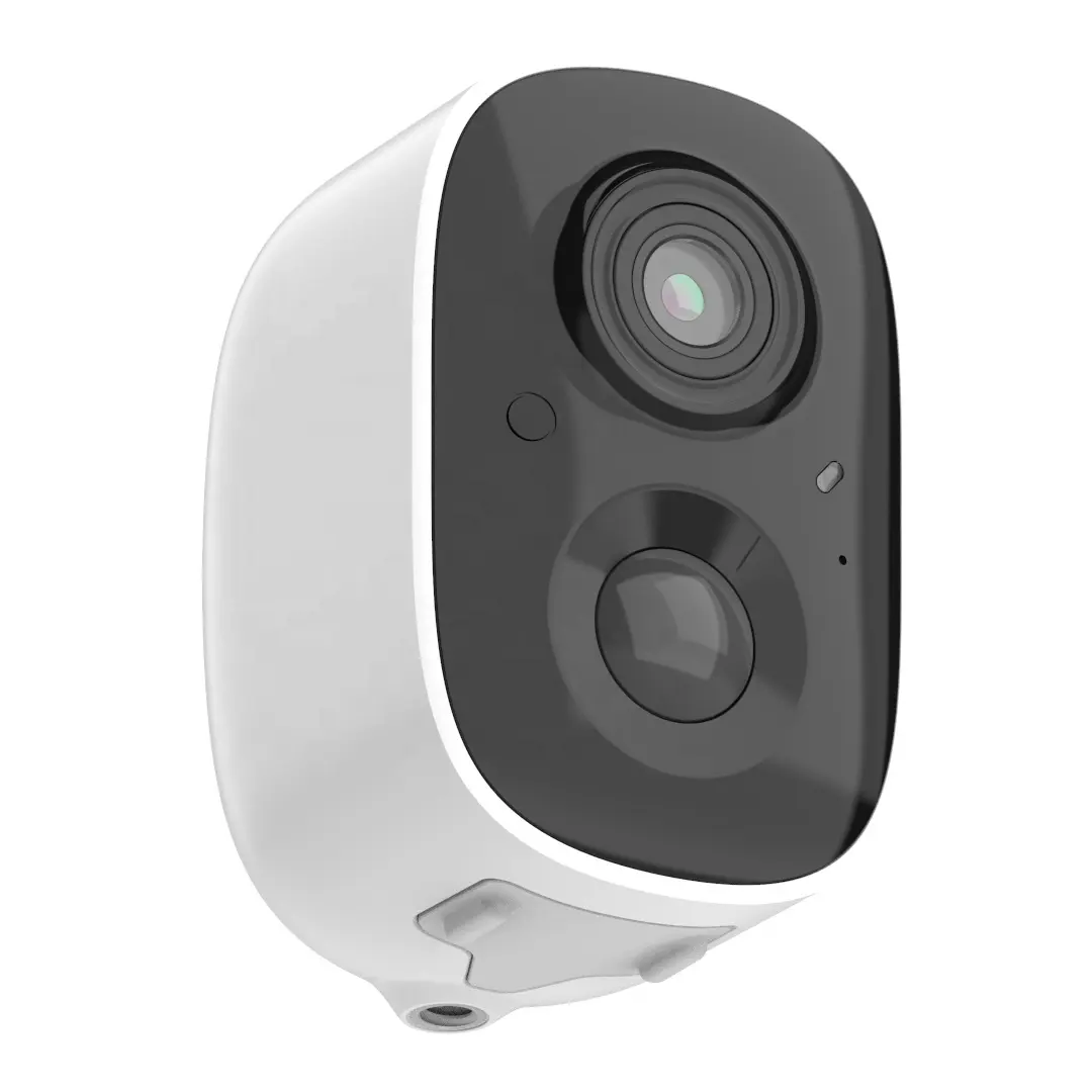 YIROKA — caméra de vidéosurveillance à panneau d'alimentation solaire, cctv avec batterie, 1080p, usage intérieur et extérieur, IP, carte sd