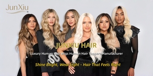 Peluca Americana de Cabello Humano para Judíos, con Parte Superior de Seda y Línea de Cabello de Encaje, Color Castaño con Reflejos Decolorados, Nudos Decolorados, para Bodas - Product Image 6