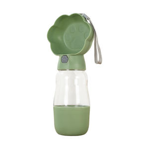 Botellas de Agua Portátiles de Plástico 2 en 1, Impermeables y a Prueba de Fugas, para Perros/Gatos, Uso en Exteriores - Product Image 3