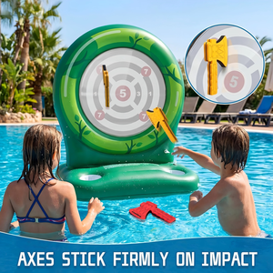 เกมปาขวานเป่าลมพร้อมขวานเหนียวสำหรับสระว่ายน้ำและสนามหลังบ้าน - Product Image 2