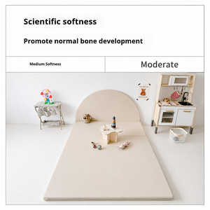 <span class=keywords><strong>Coussin</strong></span> de sol pliable extra épais, absorption des chocs, rangement facile, tapis de jeu Montessori pour bébé, zone d'activités sécurisée - Product Image 2