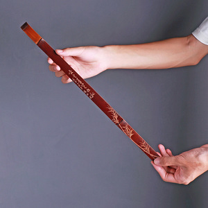 Divide Old Coal Bamboo Back Scratcher Hand Carved Chinese Style Personal Gift Craft - Product Image 2