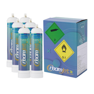 CreamJet USA Stock Whipped Cream Gas Tank N2/CO2 Dessert <b>Tools</b> Food Grade Gas Cylinder - Product Image 1