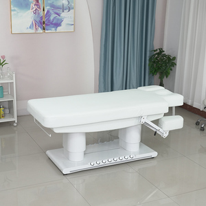 <span class=keywords><strong>Table</strong></span> <span class=keywords><strong>de</strong></span> <span class=keywords><strong>massage</strong></span> électrique professionnelle pour esthéticiennes avec trou pour le visage, idéale pour les soins du visage, le waxing et les salons <span class=keywords><strong>de</strong></span> beauté - Product Image 5