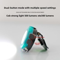 Mini lampe de travail extérieure, lumière de jour COB pour voiture, double couleur, rotative, clip dorsal, indice de protection IP20, entrée 12V, livrée avec ouvre-bouteille