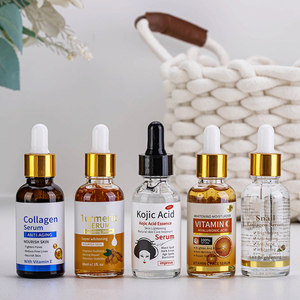 חם מוכר 30 מ "ל טיפול עור פנים אורגני ויטמין C קולגן חומצה קוג 'ית חילזון פנים סרום פנים - Product Image 2