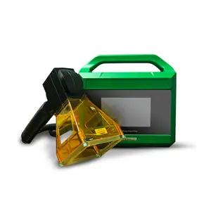 Hot Selling Mini Portable Manual Handheld Fiber Laser Marking Engraving Machine With Lithium Battery