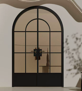Portes et fenêtres françaises en aluminium à pont thermique, verre Low-E pour l'isolation et la conservation de la chaleur, à économie d'énergie - Product Image 3
