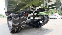 Prix usine Mini dumper chenillé Euro 5 CE EPA pour boue et routes accidentées avec levage hydraulique