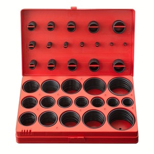 Kit universel de joints toriques 419 tailles assorties pour robinets, voitures, excavatrices, chargeuses, joints d'arbre de transmission résistants à l'usure, moulage par compression - Product Image 2
