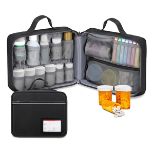 Organizador de Pastillas al por Mayor, Bolsa de Almacenamiento de Medicamentos, Estuche de Viaje para Medicamentos con Asa - Product Image 1