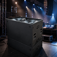 Subwoofer actif double 18 pouces Sub 8006-AS PA, enceinte audio, impédance 4 ohms, sortie 3200W, étanche