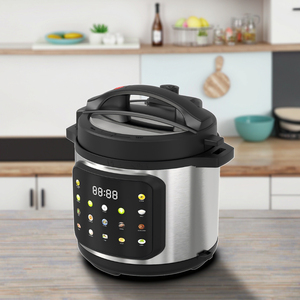 Autocuiseur électrique intelligent 6L Multicuiseur pour cuisson lente du riz et du yaourt à vapeur avec fonction d'épaississement de la sauce - Product Image 5