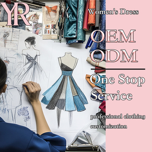 Abbigliamento Personalizzato Prodotto in Cina, Vendita Diretta dalla Fabbrica, Supporto per Campionatura, Design e Creazione del Marchio, Abito Estivo - Product Image 2