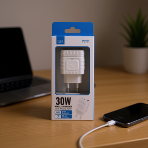 30W Wall Charger USB C USB A GaN Fast Charging <b>Adapter</b> for Phone Tablet Laptop - Product Image 3
