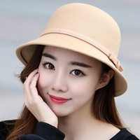 Nouveau Chapeau Fedora Rayé Élégant pour Femme, Style Rétro Britannique, 100% Coton Imperméable, Collection Printemps-Automne 2026