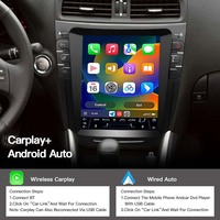 Autoradio GPS Lecteur vidéo multimédia stéréo STWEI Android14 Carplay pour Lexus IS200 IS250 IS300 IS300C 2006-2011 Écran Tesla