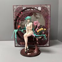 Vente en gros : Figurines de collection avancées Mikuu style Cheongsam Anime, modèles de poupées assises, objets décoratifs, cadeaux mignons
