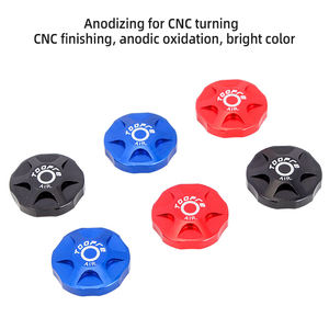 Nouveau couvre-<span class=keywords><strong>valve</strong></span> d'épaule de fourche de vélo, <span class=keywords><strong>amortisseur</strong></span>, couvre-fourche avant en alliage d'aluminium, couvre-fourche à air - Product Image 3