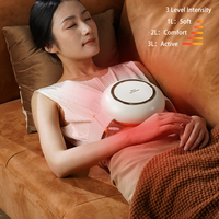 Masseur abdominal sans fil avec fonction pétrissante et chauffante pour la relaxation des muscles du ventre et de la taille, soulagement de la douleur, utilisation portable à domicile