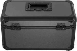 Étui pour disques vinyles en aluminium personnalisable de 7 pouces avec support ODM, étui de rangement pour disques 120 - Product Image 5