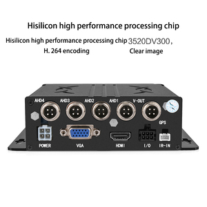1080P רכב קופסא שחורה 4 ערוץ Dvr 4ch <span class=keywords><strong>MDVR</strong></span> נייד וידאו אבטחת מצלמה מערכת משאית אוטובוס RV רכב מקליט