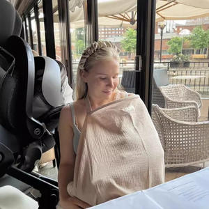 <span class=keywords><strong>Tablier</strong></span> <span class=keywords><strong>d</strong></span>'<span class=keywords><strong>allaitement</strong></span> en mousseline pour mère Couverture <span class=keywords><strong>d</strong></span>'<span class=keywords><strong>allaitement</strong></span> pour bébé <span class=keywords><strong>Allaitement</strong></span> respirant 100% coton Housse <span class=keywords><strong>d</strong></span>'<span class=keywords><strong>allaitement</strong></span> <span class=keywords><strong>avec</strong></span> <span class=keywords><strong>cerceau</strong></span> rigide - Product Image 5