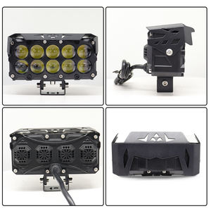 Phare de moto neuf en gros d'usine, 10 projecteurs LED, refroidissement par ventilateur, IP67, feu de travail antibrouillard, position avant, garantie 2 ans - Product Image 2