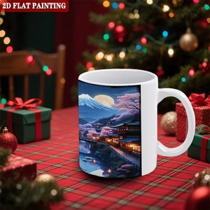 Tazza da Caffè Classica da 11oz con Manico Ergonomico e Citazione Motivazionale Personalizzata per Aziende - Product Image 2