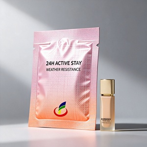 Sachets d'emballage pour shampoing et gel douche, scellés sur trois côtés, personnalisés, pour miel - Product Image 1