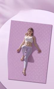 Tapis de yoga TPE extra large de 2 mètres, double épaisseur, antidérapant, absorbant les chocs, avec 60 % de surface supplémentaire pour la danse et la <span class=keywords><strong>corde</strong></span> à sauter - Product Image 6