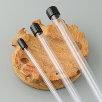 Bouteilles et tubes d'emballage en plastique transparent en PVC et PC pour emballages transparents