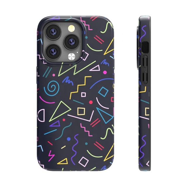 Custom Drop protection IMD Printing TPU Full Side Print Phone case for iPhone 15 14 13 Pro Max