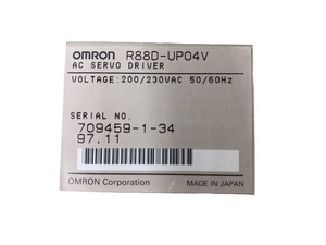 Controlador de CA R88D-UP04V para Control de Posición de Motor en Línea de Producción - Product Image 5