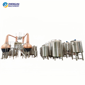 Équipement de distillerie de whisky en cuivre 2000L 1700L, projet clé en main pour whisky <span class=keywords><strong>single</strong></span> <span class=keywords><strong>malt</strong></span> - Product Image 1