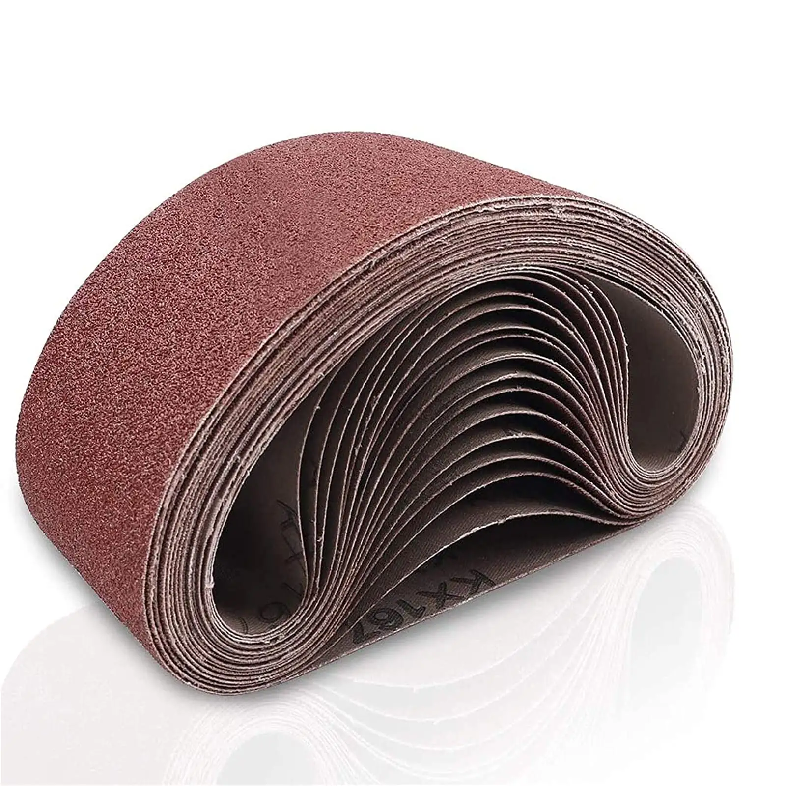 Customizable Emery cloth sanding belt for glass wood metal Aluminum Oxide Ceramic OEM Abrasive belt