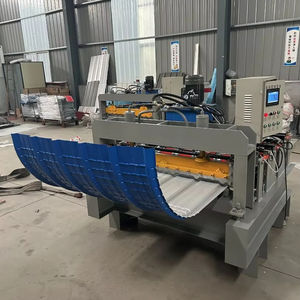 Fabriek Directe Verkoop Lage Consumptie Metalen Dak Rolvormen <span class=keywords><strong>Machine</strong></span> Tegel Maken Machines Voor Woningbouw - Product Image 1