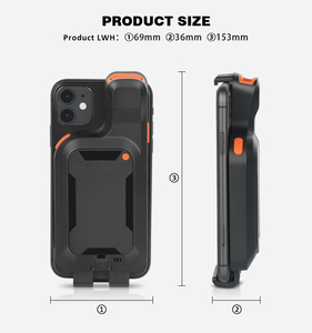 Không dây máy quét mã vạch Mini blue-răng trở lại clip 2D điện thoại Đầu đọc mã vạch QR Đầu đọc mã vạch PDF417 Máy quét cho điện thoại di động quét - Product Image 6