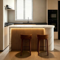Armoire de rangement commerciale moderne et minimaliste en contreplaqué, réglable en hauteur, avec tiroirs verrouillables, multifonctionnelle pour l'école, la maison et le bureau