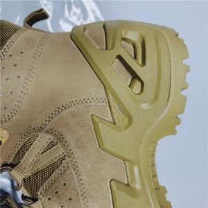 Chaussures de sécurité durables à la cheville TSB07-2 vert foncé, marron, kaki, noir, bottes de travail tactiques, bottes camouflage - Product Image 5