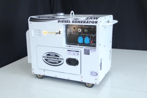 Générateur Diesel Super Silencieux le Plus Vendu 4.5KW-15KVA 50Hz 220V/380V Alternateur 100% Cuivre Option ATS pour Usage Domestique et Agricole - Product Image 5