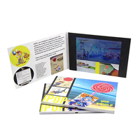 Nouvelle technologie articles cadeaux promotionnels de marque d'entreprise, marketing numérique, carte de visite personnalisée, brochures vidéo lcd