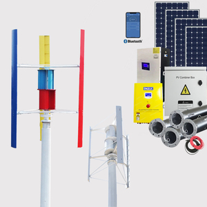 Wind Energy System 10KW Three Phase Vertical Axis Wind <b>Generator</b> With Glass/Basalt Blades 96V-380V Output on Sale 5000W 10KW Ver - Product Image 1