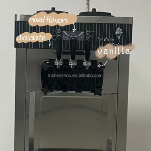 Không gian đôi hương vị Bảng Máy làm kem mềm Cone <span class=keywords><strong>Ice</strong></span> <span class=keywords><strong>Cream</strong></span> Maker Máy - Product Image 5