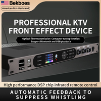 Système de compression audio pour microphone de scène Bekboes RS-860, processeur audio, pré-effet sonore pour KTV, pour mariage